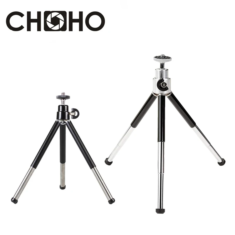 Aluminum Mini Tripod light Table Stand Extendable 3 Joint tripode Phone Holder Vlog Selfie For Digital Camera Cellphone iPhone