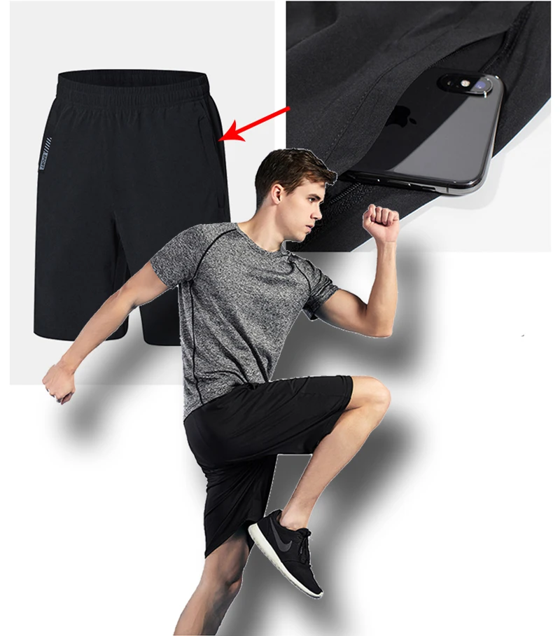 

New Jogging Pants Men Sport Shorts Running Joggers Cotton Trackpants Slim Fit Bodybuilding Trouser