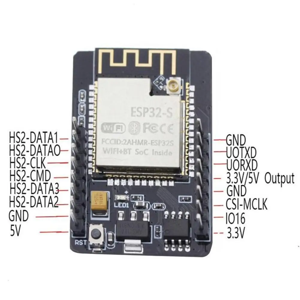 ESP32-CAM mini câmera esp32 cam mb wifi bluetooth-placa de desenvolvimento compatível diy kit micro cam com módulo de câmera ov2640