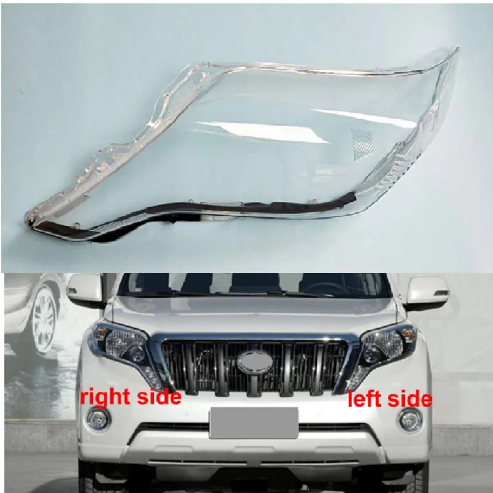 

Headlamp Cover Lamp Shade Front Headlight Glass For Toyota Prado 2014 2015 2016 Headlight Lens