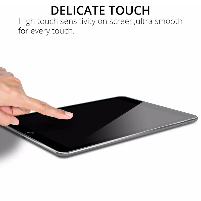 Tempered Glass for iPad 10.2 2019 7th 2018 2017 9.7 6th 5th Air 1 2 Pro 10.5 11 Screen Protector for iPad 2 3 4 5 6 Mini 3 4 5 6