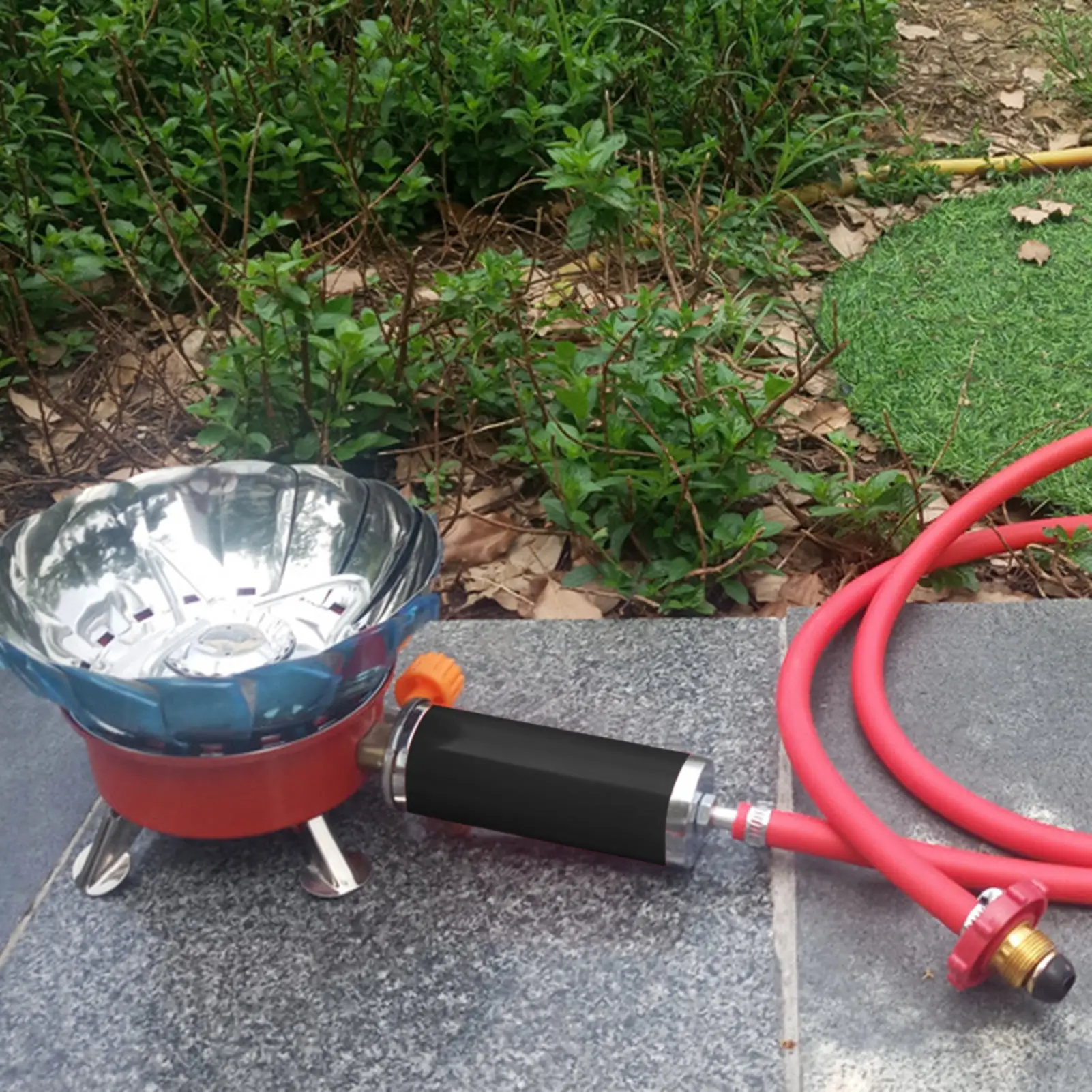 Quemador de Gas para acampar al aire libre, utensilios de cocina para el hogar, adaptador de antorcha, herramienta de interruptor