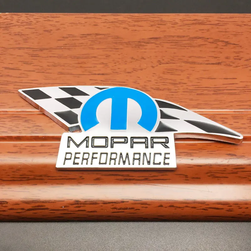 Car Styling 3D Metal Mopar Performance Logo Sticker Truck 1500 Ram Charger Chry Sler Car Decoration Accessories