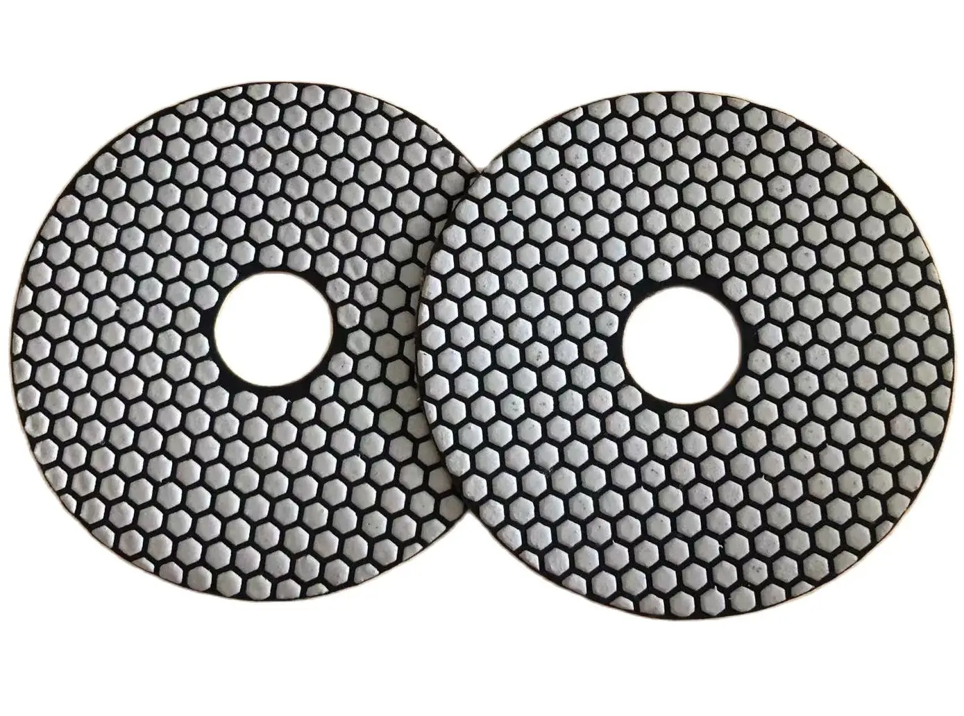 2PCS/Set 8 Inch 200mm Dry Polishing Pad Sharp Type Flexible Diamond Polishing Pad For Granite Marble Stone Sanding Disc