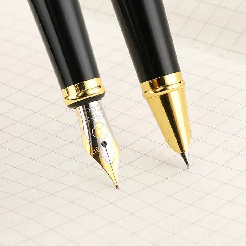 1PC High Quality Luxury Ink Nib Fountain Pen Gift Box Business Writing Signing Calligraphy Pens Office Stationery Supplies 03924 image 6