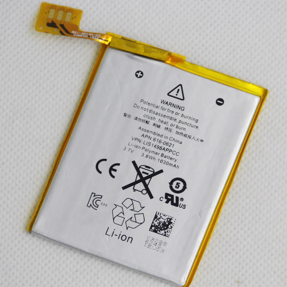 30pcs/lot Original Quality Battery 1030 mAh batteries For ipod Touch 5 5g battery replacement