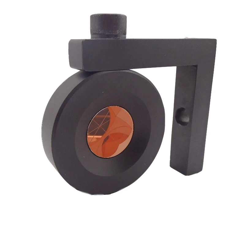 L bar Mini Prism 90 Degree Reflector Prism Metal Bracket 1 inch Total station prism for Monitoring Surveying installatiom