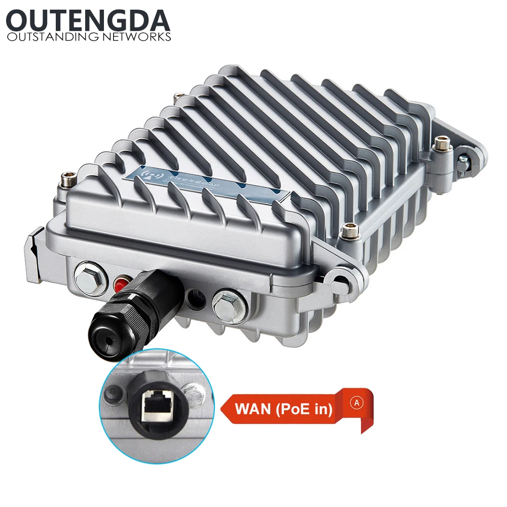 11AC 2.4G 5G WiFi Access Point Outdoor CPE AP Router Wi-Fi Signal Amplifier Repeater Outside Long Range WiFi Wireless Router Poe