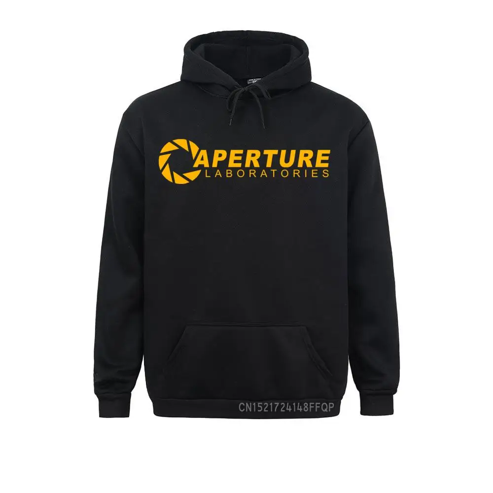 New Aperture Laboratories Pullover Winter Men Hoodie Oversize Pocket Sweatshirt Aperture Science Game Hooded Sweats Man Clothing