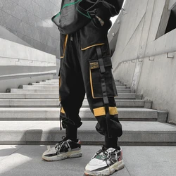 Hip Hop Men‘s Streetwear Pants Men Cargo Pants Jogger Casual Trousers New Multiple Pockets Harem Pants Male Fashion Sweatpants