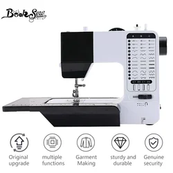 38 Stitches Mini Sewing Machine LED Light Desktop Household Electric Beginners Portable for Patchwork Home Textile SewingMachine