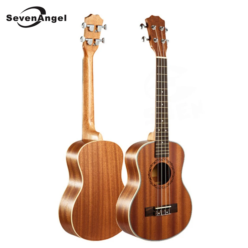 

SevenAngel 21" Ukulele Hawaiian Guitar Rosewood Fretboard 4 Strings Mahogany Electric Ukulele With Pickup EQ Music Instruments