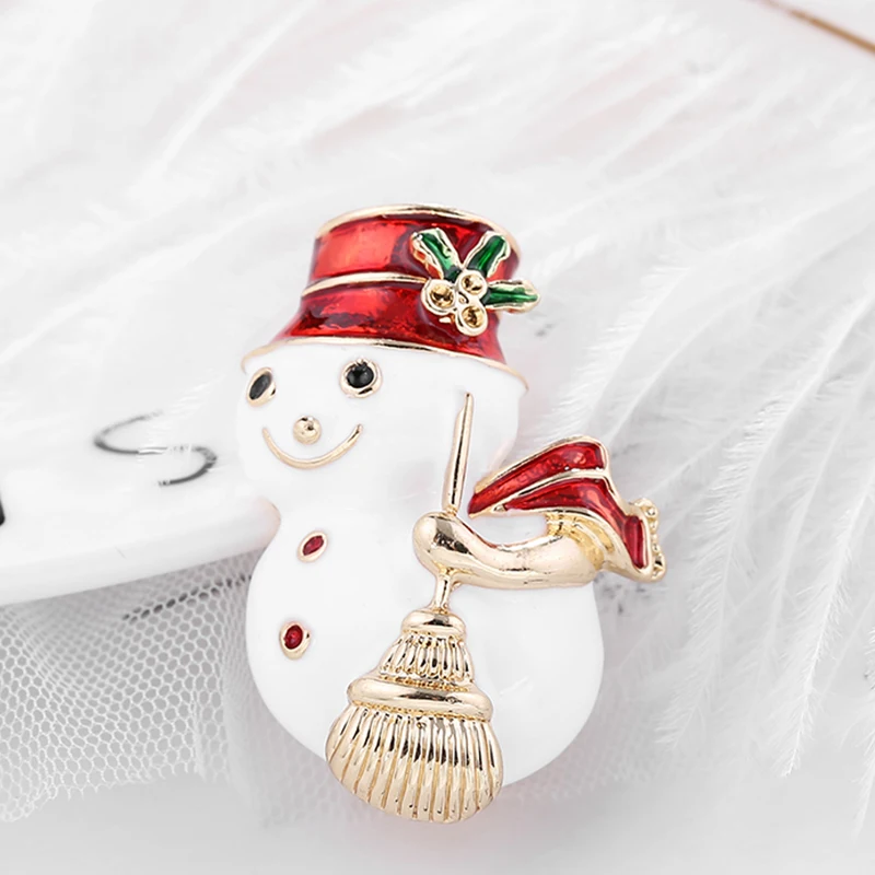 Mode Sieraden Gift Kerst Decoratie Broches Luxe Prachtige Kerst Broche