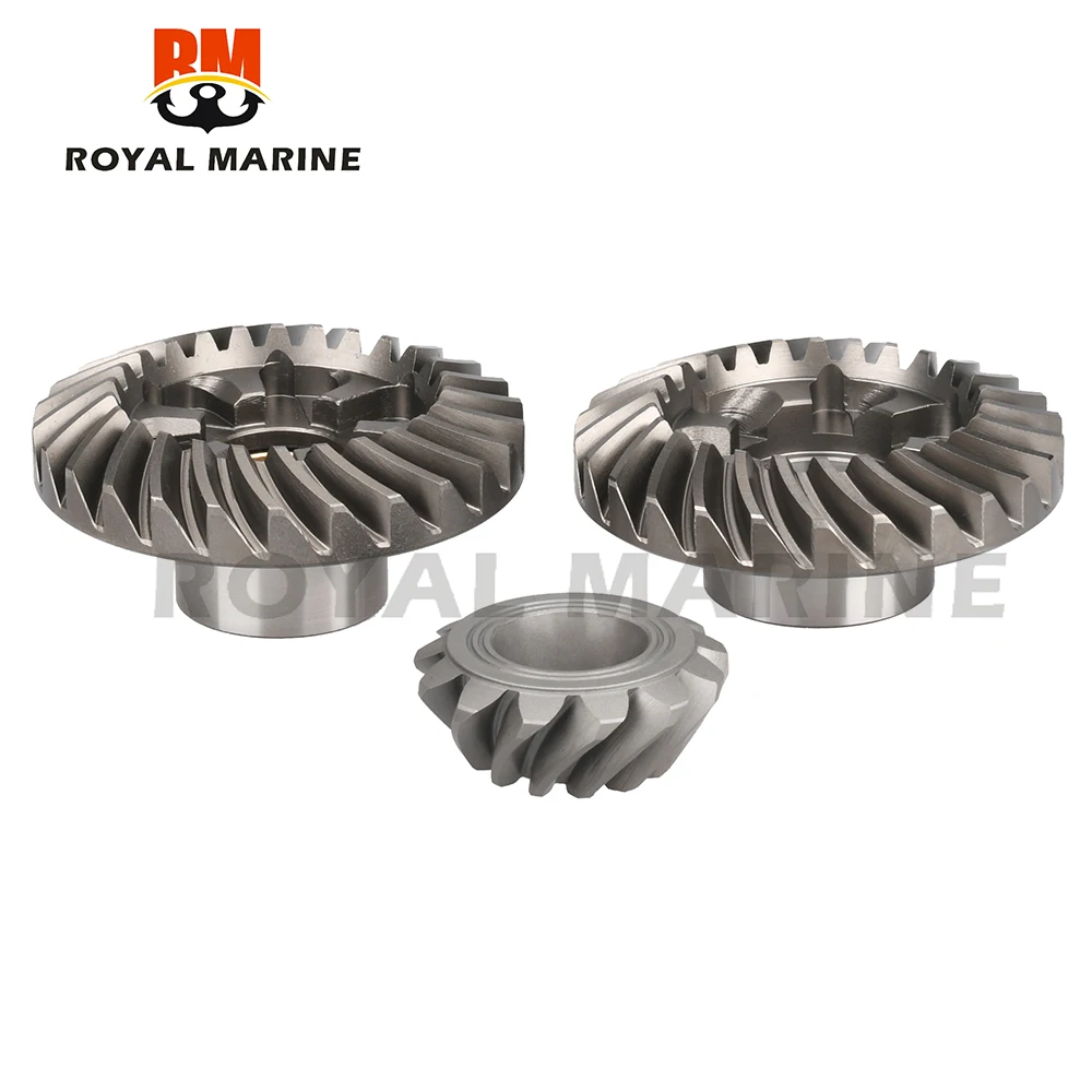 Gear Kit 66T-45560 66T-45551 66T-45571 For Yamaha Outboard Motor 2T 40HP 40X Forward Reverse Pinion fit Parsun Hidea 40HP