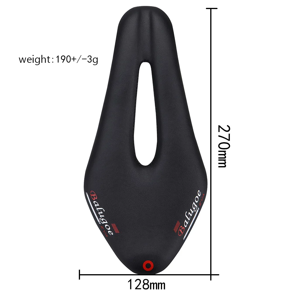 BALUGOE New Bicycle Saddle Comfort Mountain Bike Saddle Ride Bike Saddles Anti-Slide Bike saddle / Bicycle Saddlees