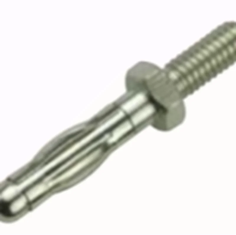 Lantern Type Banana Plug Connector for Audio Speaker Amplifier, Medical Instrument, M4 Thread, Length 20mm, 4mm, 5Pcs