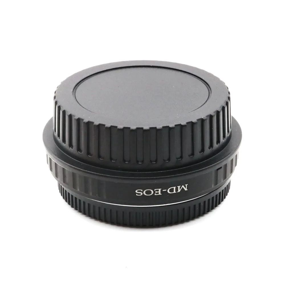 Anillo adaptador MD-EOS para lente Minolta MD para Canon EOS EF 5D 7D 550D con vidrio corrector óptico