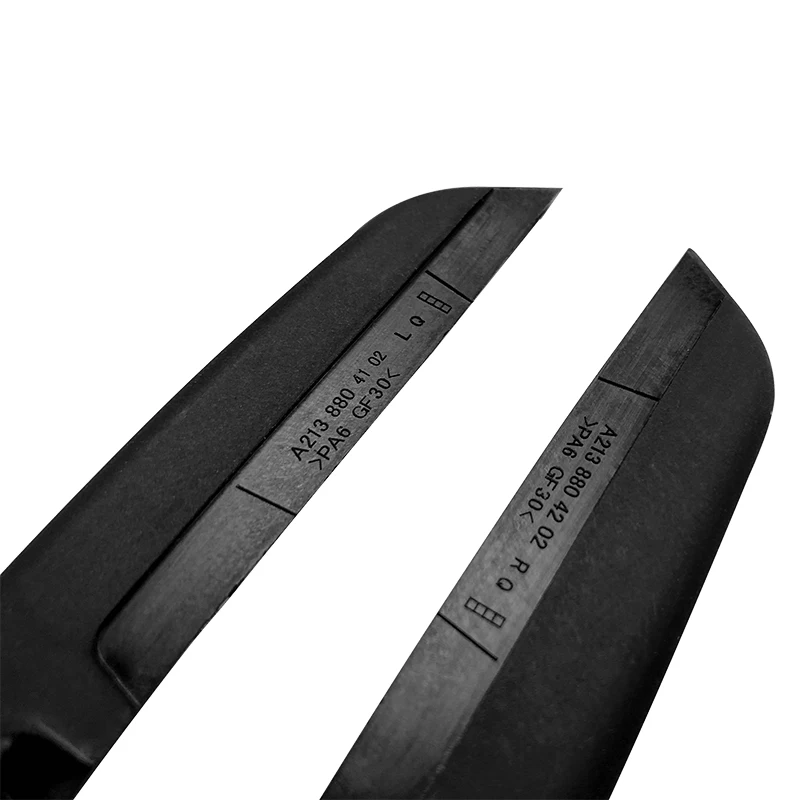 Parachoques trasero guardabarros llamarada extensión rueda ceja labios para Mercedes Benz W213 E200 E250 E300 E400 E53 E63 E43 AMG Sedan 2016-2022