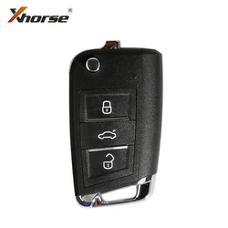 Xhorse Vvdi Xsmqb1en Smart Remote Key Mqb Type Filp 3 Knoppen Engelse Versie