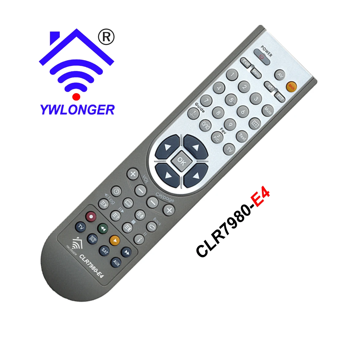 

(NOT INCLUDE SHIPPING)LONGER IR PRC CLR7980-E4, PROGRAMMED BY PC/PHONE, REPLACE ALL ORIGINAL REMOTE CONTROL