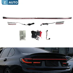 1 Set For BMW 3 series G20 G28 2019 2020 2021 Through Taillights Strips Dynamic Flow Water Modified Decoration Upgrade taillight