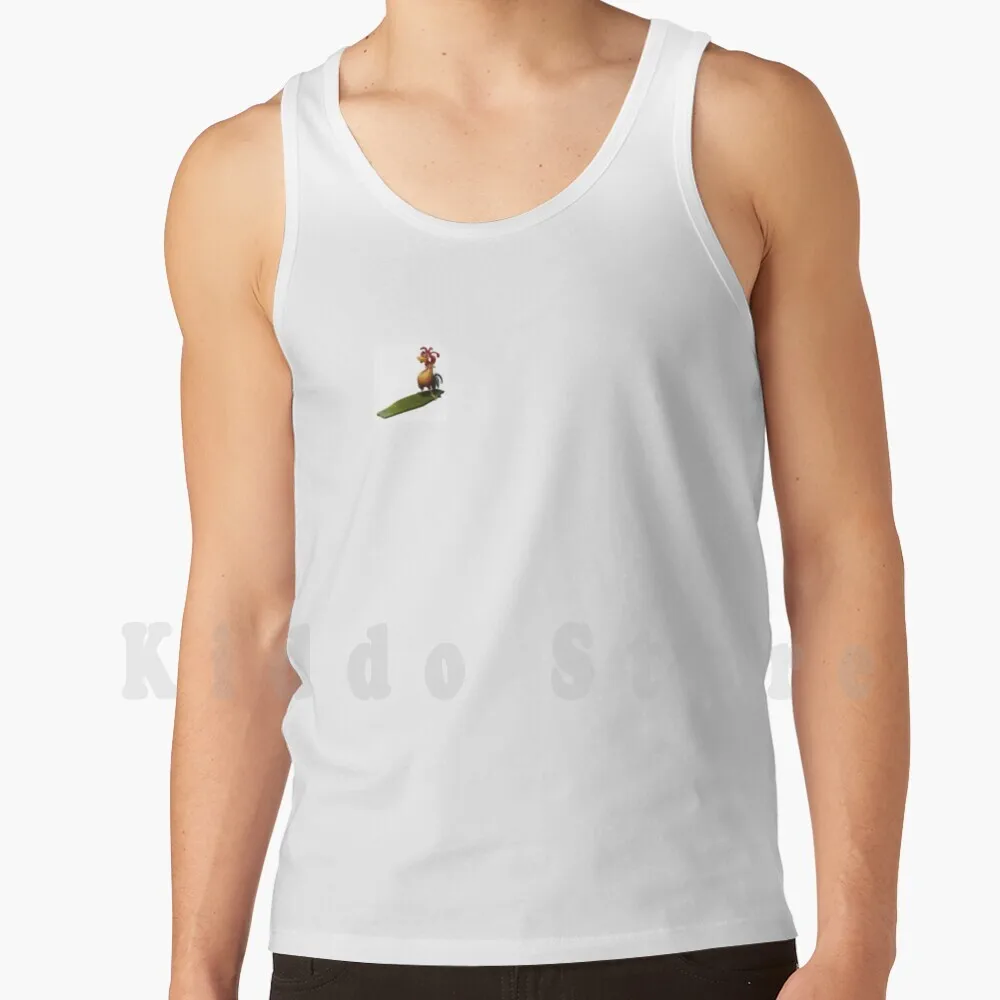 Chicken Joe Surfing Tank Tops Vest 100% Cotton Chicken Joe Surfing Surfs Up Penguins Board Chicken Funny Movie Joe