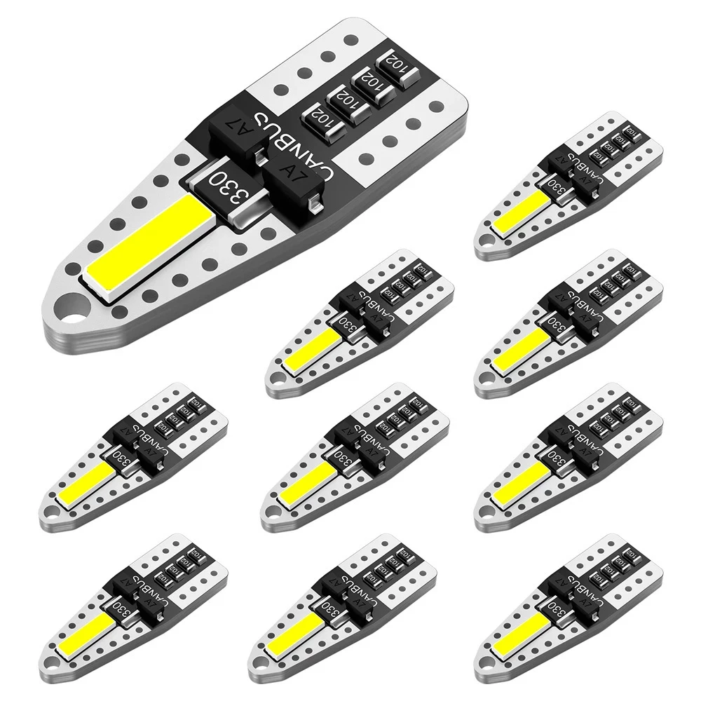 

Светодиодная лампа Canbus 7020 2SMD W5W T10, 12 В постоянного тока, 194-168 лм