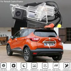 Car Rear View Camera For Renault Captur 2013~2018 HD CCD Night Vision Car Rear Reversing Camera For Renault Kaptur 2016~2020