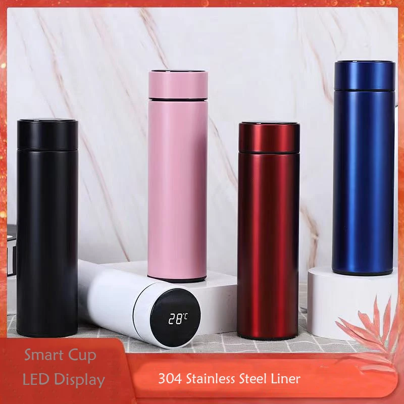 Bouteille isotherme intelligente en acier inoxydable, bouilloire, écran LCD, affichage de la température, thermos, tasse de voyage, lien VIP