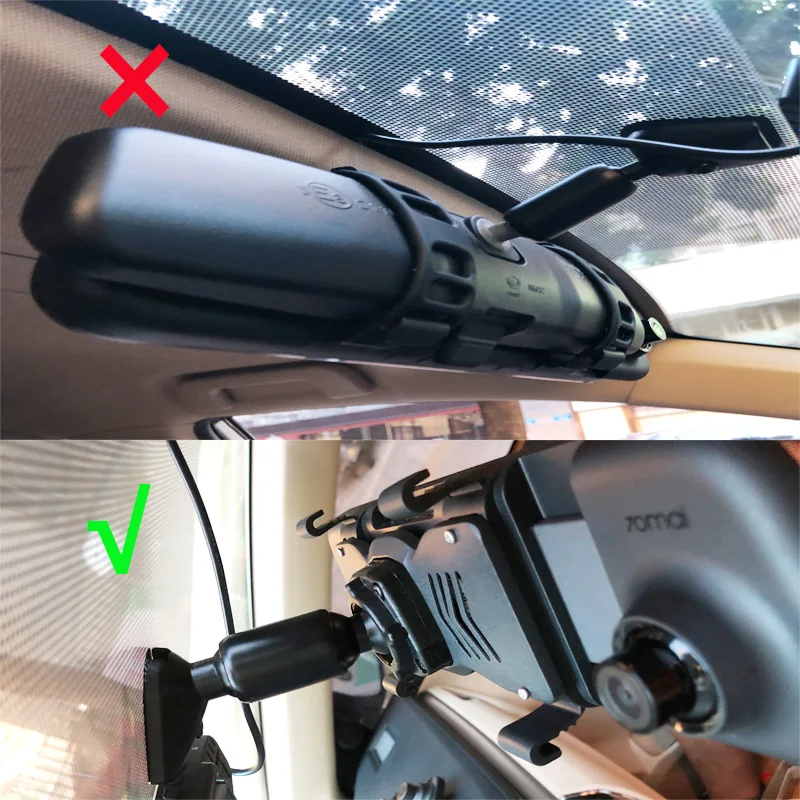 Suitable for  70mai Midrive D07  driving recorder Xiaomi Mijia rearview mirror special modified smart streaming car frame