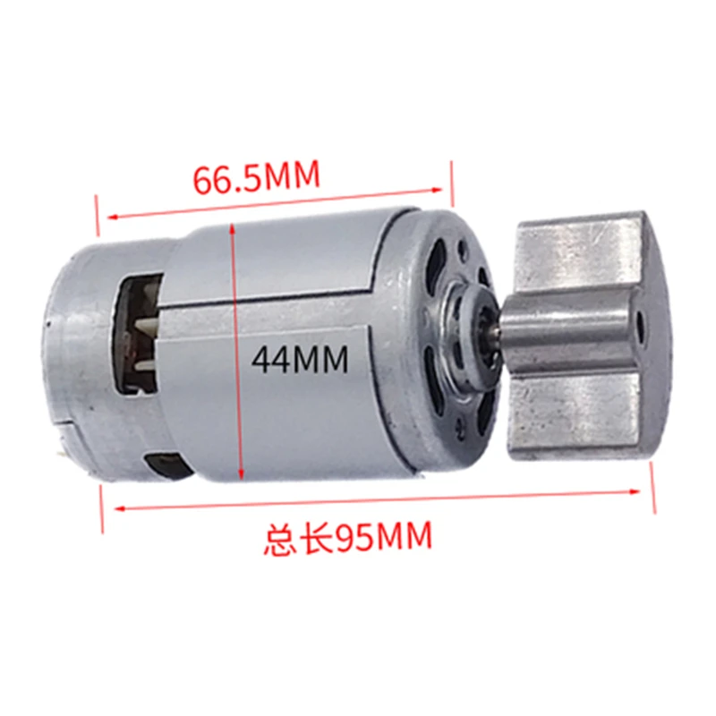 

775 High Speed Vibration Motor 60W Electric DC 6V 12V 24V 4000/6000/8000rpm Vibrating Motor Strong Vibrator Engine DIY Massager