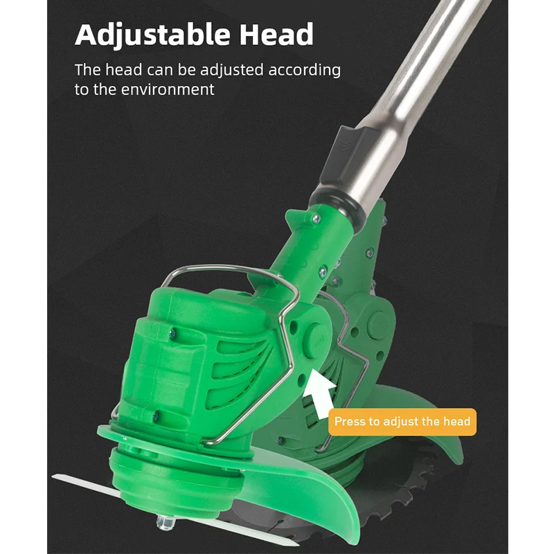 1ชุดชาร์จไร้สายTrimmer 12V/21Vไร้สายTrimmerไฟฟ้าGardenเครื่องตัดหญ้า1แบตเตอรี่