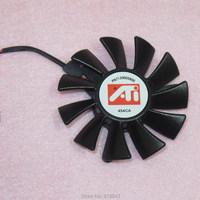 R08 CoolerMaster DF0601012RFMN 55mm Video Card VGA Cooler Fan Replacement 42mm 12V 0.20A 2Wire 2Pin for XFX HD5570 GT240 GTS250