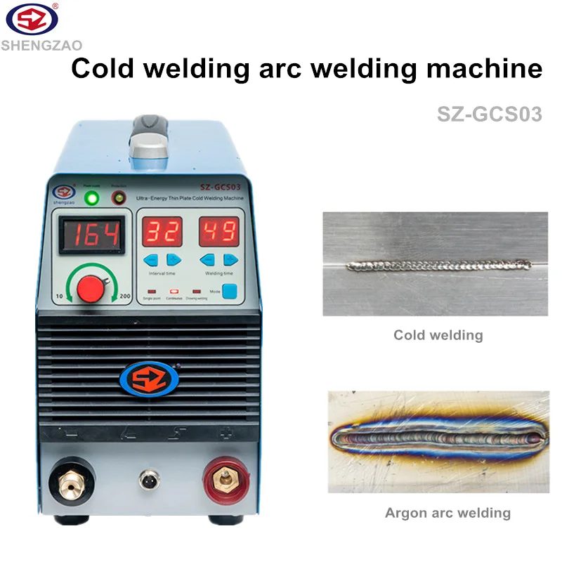 SHENGZAO Stainless Steel AC DC Smart Pulse Cold Welding Machine Aluminum Alloy TIG Welder