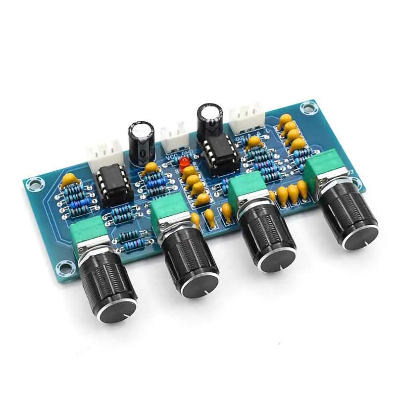 XH-A901 scheda amplificatore di potenza digitale NE5532 scheda tono preamplificatore con regolazione Volume bassi alti
