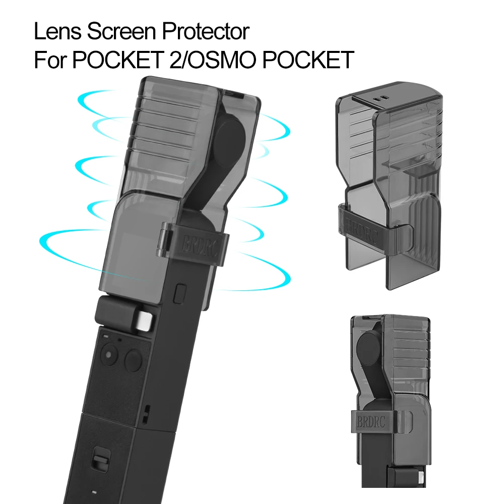 Perlindungan Lensa Cover untuk Saku 2/OSMO Saku Layar Terintegrasi Perlindungan Anti-Tabrakan Perlindungan Penutup Aksesoris Kamera