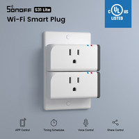 1/2/3/4PCS Itead SONOFF S31 Lite US Wifi Smart Socket Plug 15A APP Remote Control Switch Smart Home Works with Alexa Google Home