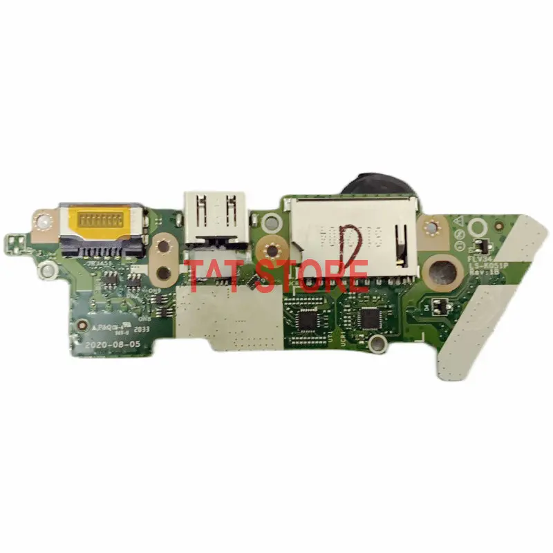 

original FOR Thinkbook 14 G2 ITL LAPTOP USB WLAN IO Board LS-K051P test good free shipping