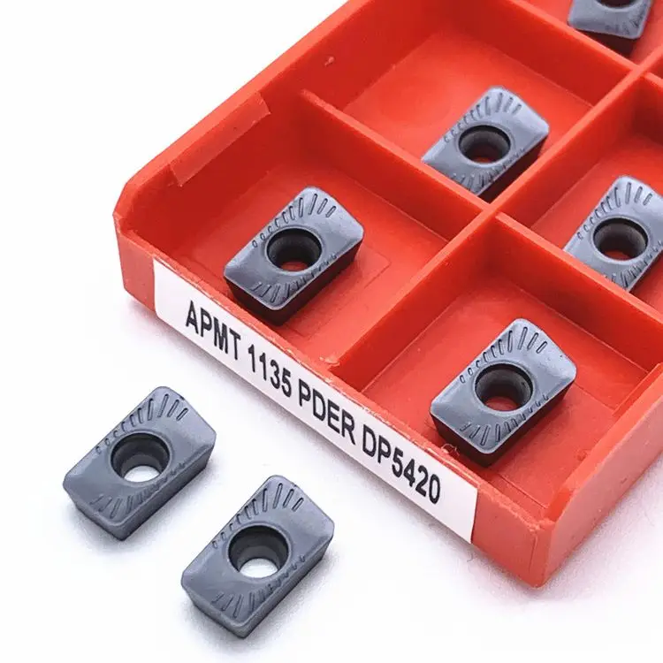 APMT1604PDER DP5320/DP5420 APMT1135PDER DP5320/DP5420คาร์ไบด์เครื่องกลึงเครื่องตัด Turning Insert