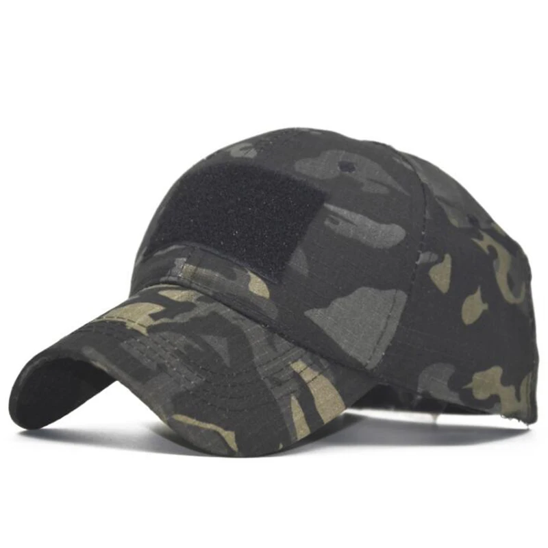 Adjustable Baseball Cap Tactical Summer Sunscreen Hat Camouflage Camo Airsoft Hunting Camping Hiking Fishing Caps