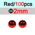 2mm Rojo 100 piezas