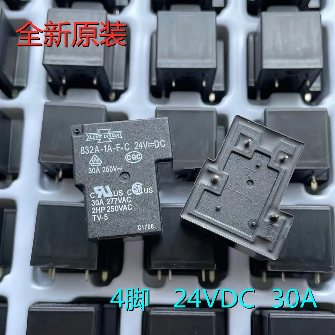 1Pcs 832A-1A-C-5VDC 832A-1A-C-5V 832A-1A-C-12VDC 832A-1A-C-12V 832A-1A-C-24VDC 832A-1A-C-24V DIP4 Relais Nieuw Of