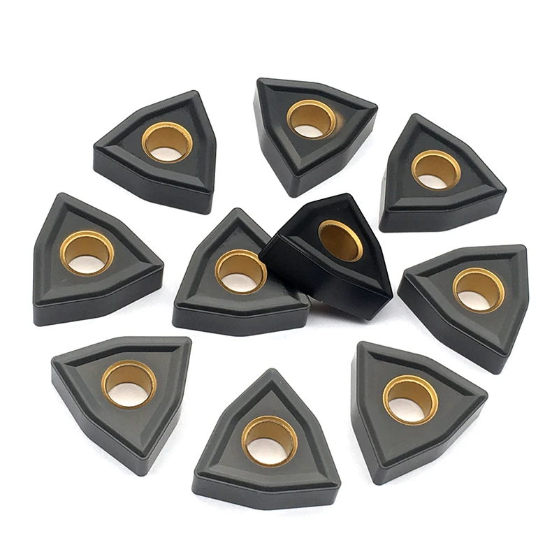 10PCS WNMG080408 KC3115 External Turning Tool Carbide Inserts High Quality WNMG 080408 Blades CNC Lathe Tools For Cast Iron