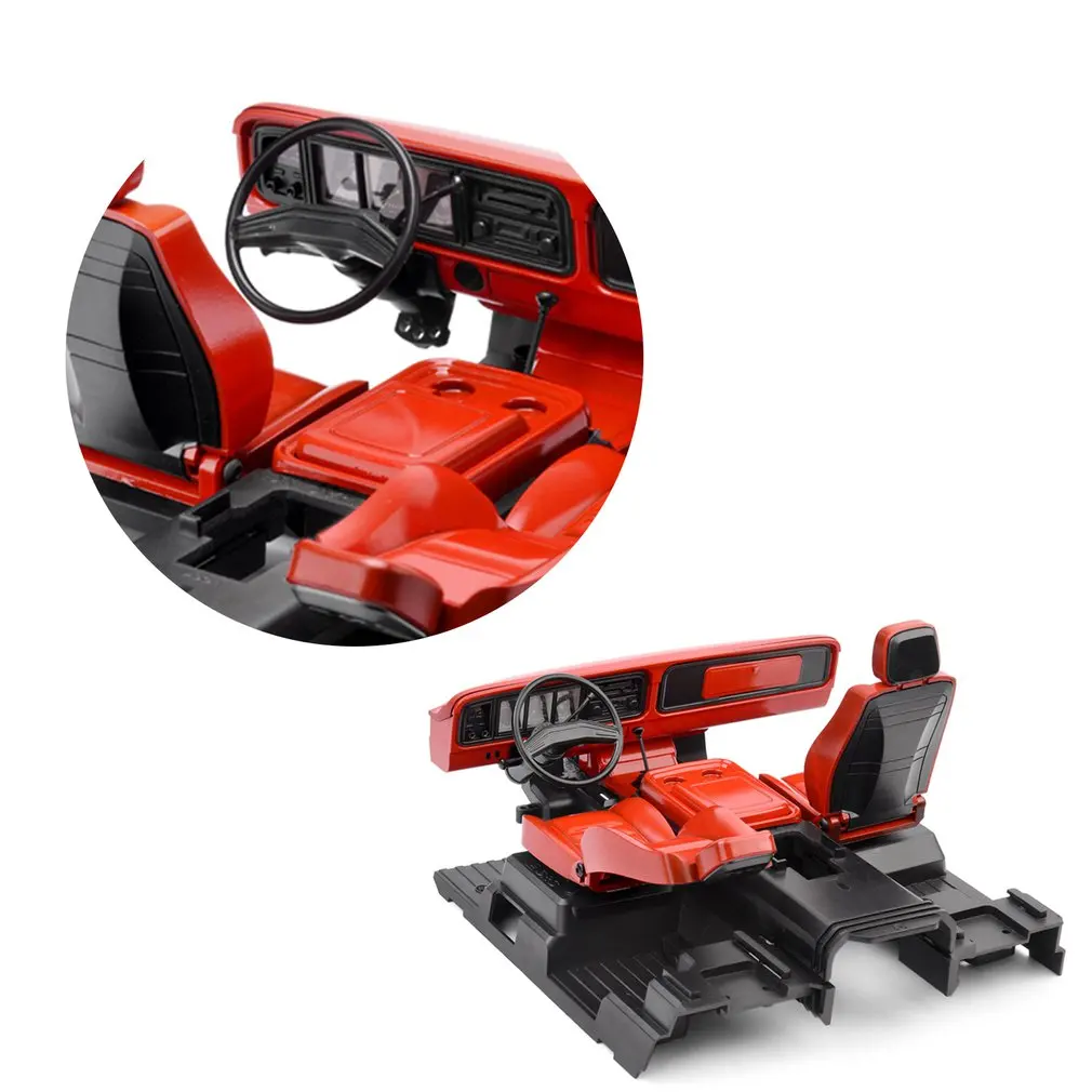 RC Car Interior Simulation Central Control Seat Modification Part Accessories For TRAXXAS TRX-4 BRONCO 1/10 RC Car Parts