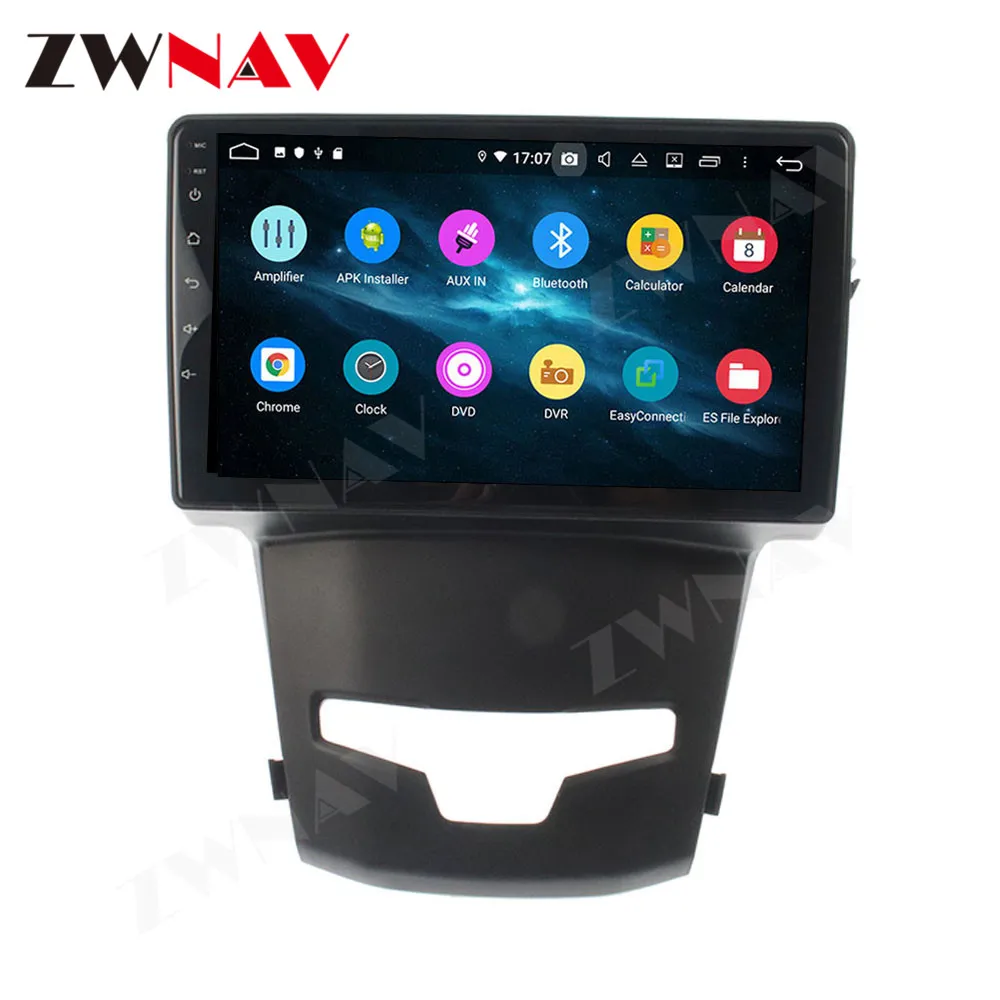 Android 10 PX6 128G DSP Carplay IPS Screen For SsangYong Korando 2010 2011 - 2019 IPS Car Multimedia Player Head Unit DVD Player