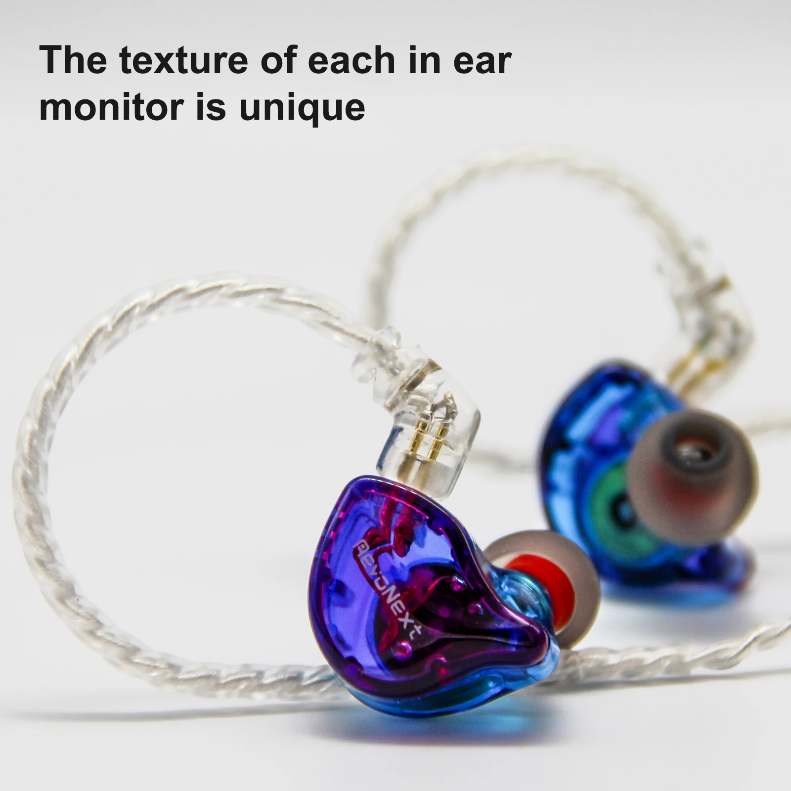 RevoNext RH-212 IEM Earphone  Dual Magnetic Moving Coil Wired in Ear Monitors Headphones for Musicians Drummers Singers Earbuds