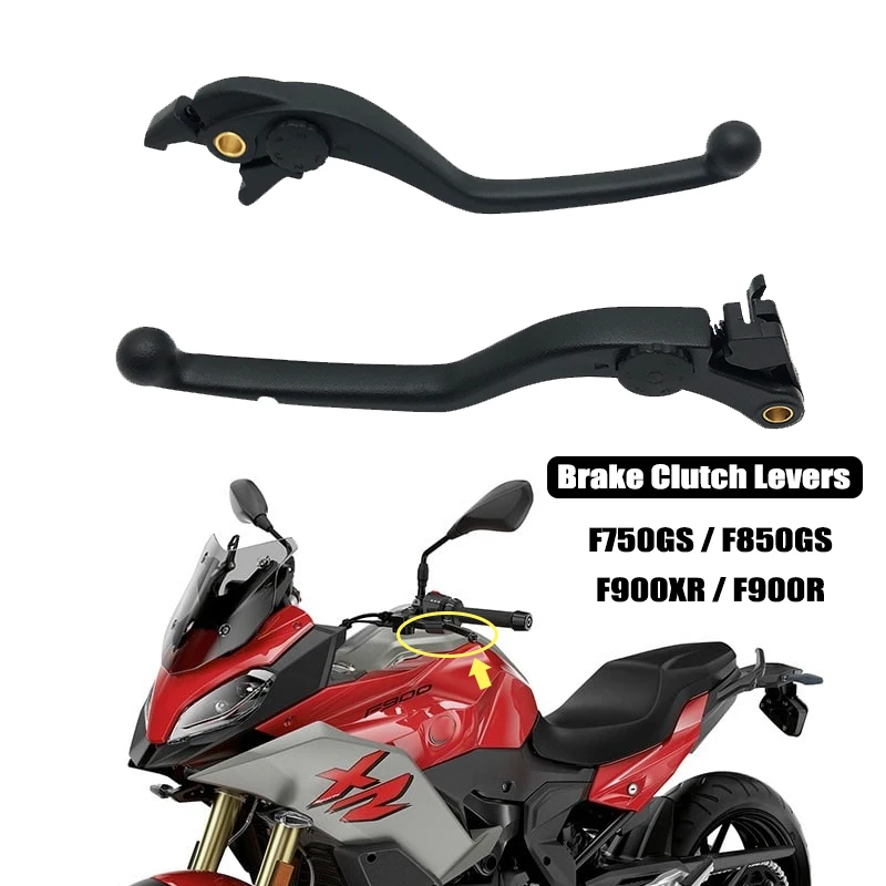 Motorcycle Left &Right Brake Clutch Levers For BMW F750GS F850GS F750 GS F 850 GS F900R F900XR F 900 XR 2018-2023 2020 2021 2022