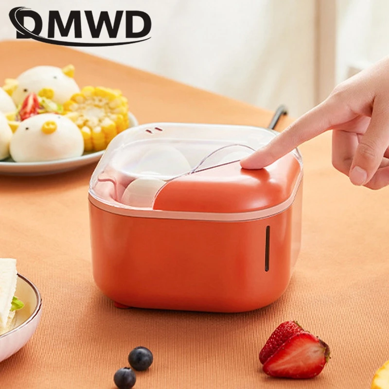 DMWD الكهربائية 3 غلاي بيض الكاسترد التلقائي باخرة البيض عجة ماكينة طهي الإفطار صانع تجهيزات المطابخ السيارات قبالة 220 فولت