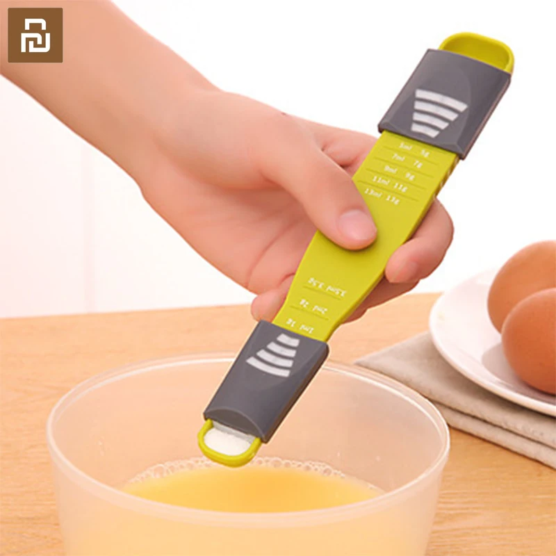 Youpin Kitchen Baking Accessories Scale Plastic Measuring Spoon Milk Powder Baking Quantitative Spoon Kitchen Gadget