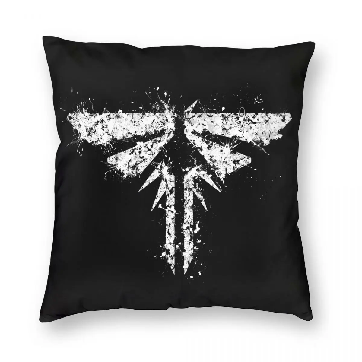 Last Of Us Firefly Pillowcase Polyester Linen Velvet Pattern Zip Decor Bed Cushion Case 18